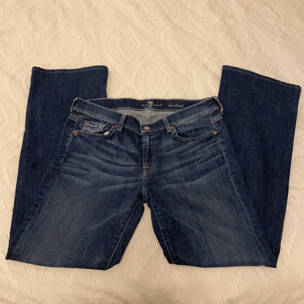 Ladies 7 for all mankind jeans, bootcut, size 30